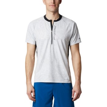 Pánské Tričko Columbia FKT Short Sleeve Top Bílé HLGKFQ642